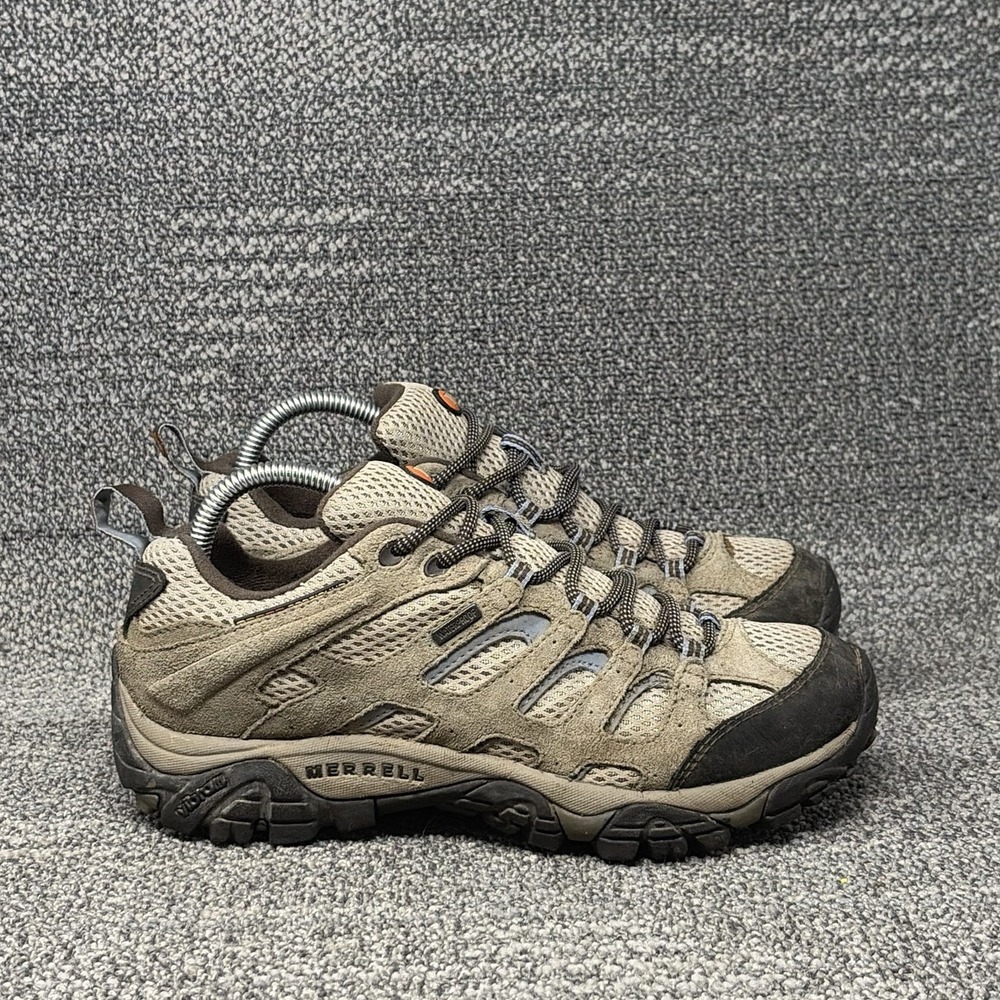 Merrell Moab J88796 Women's 9 Dusty Olive Waterproof Vibram Hiking Shoes
